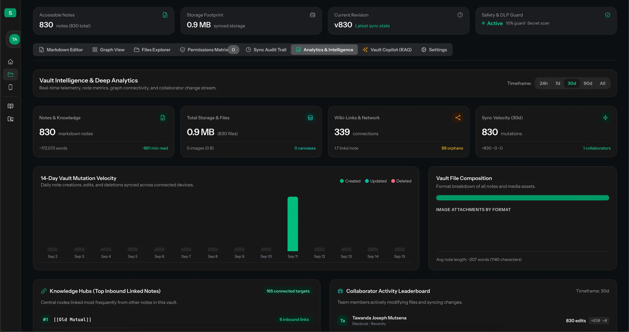 Synkk Team Vault Sync screenshot