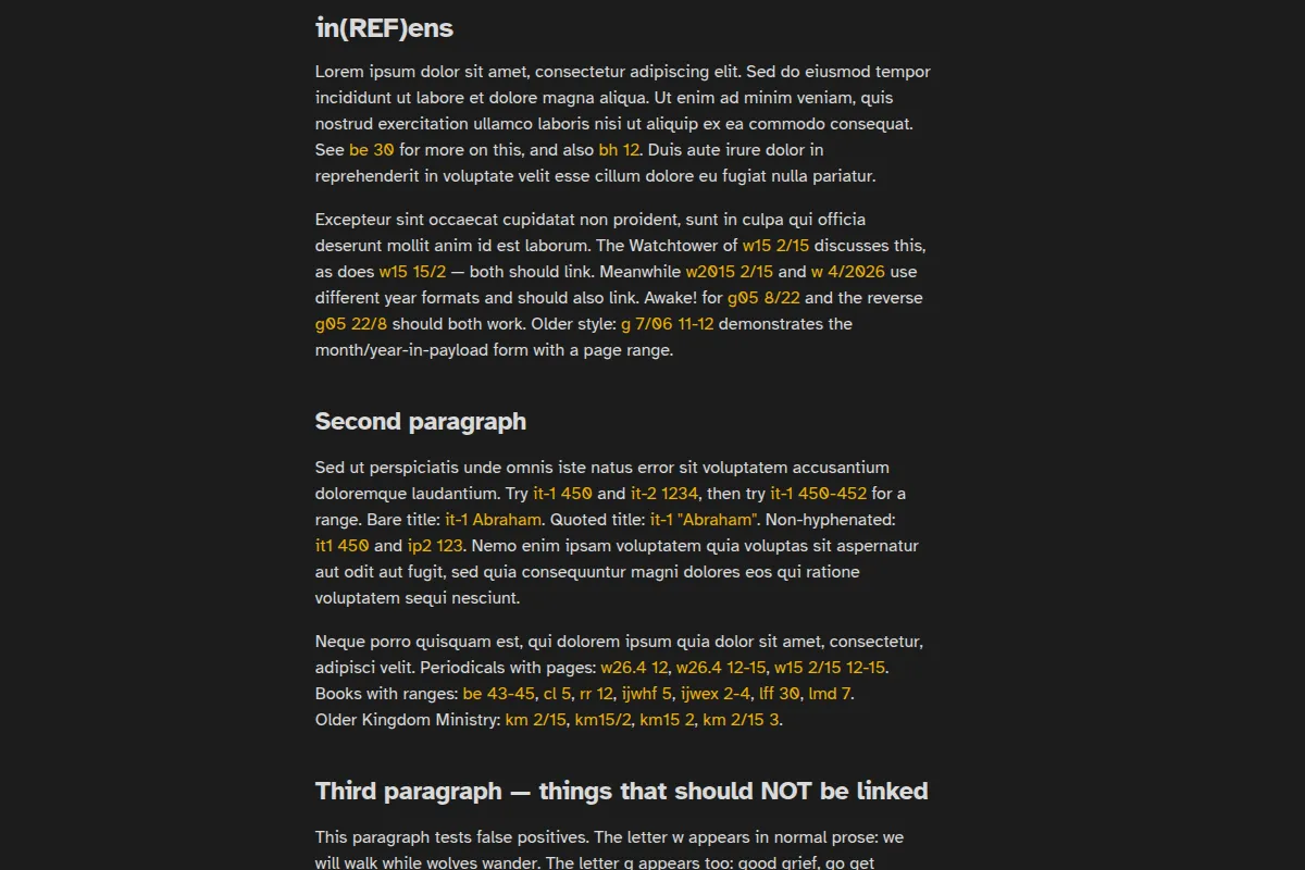 inREFens screenshot