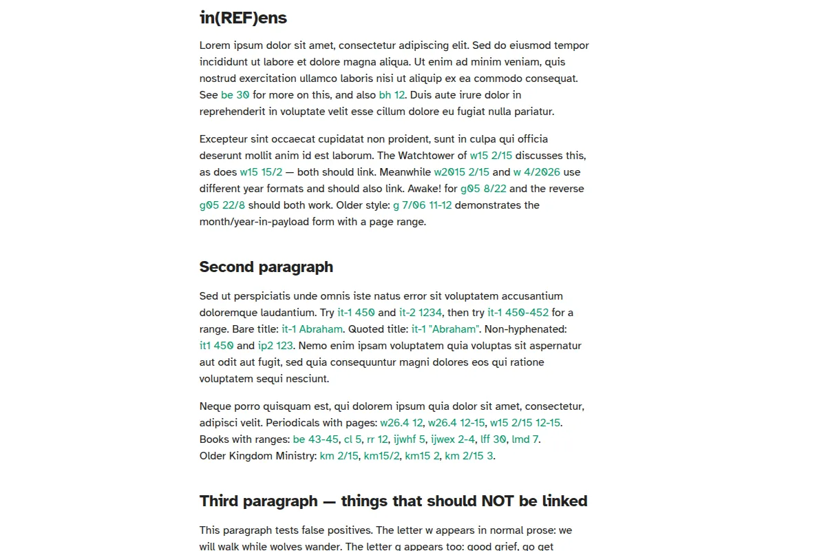 inREFens screenshot
