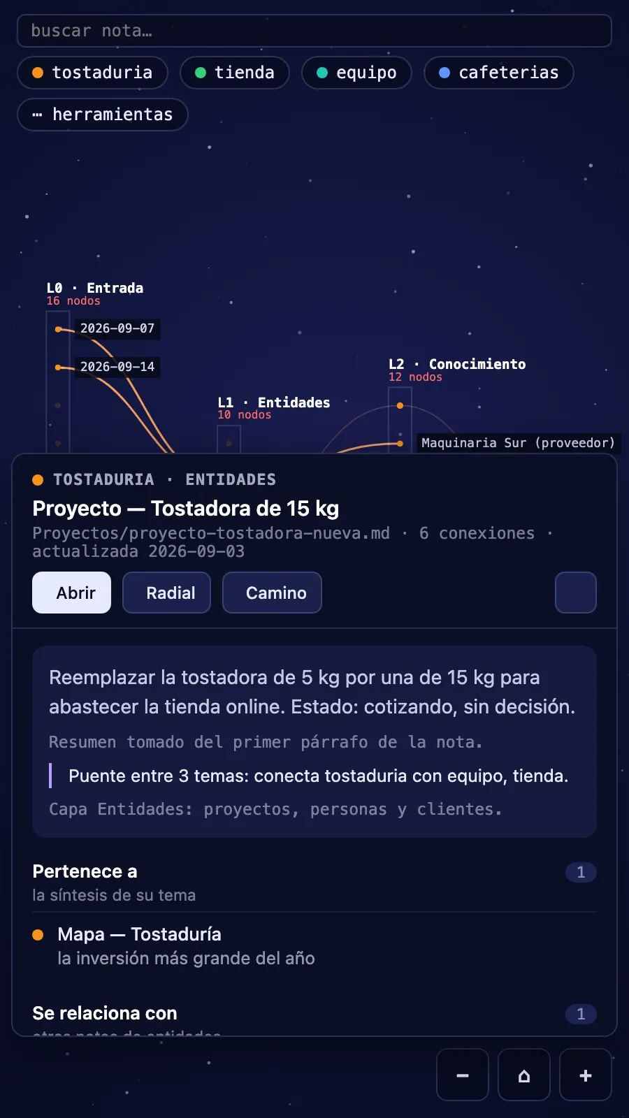Why Graph screenshot