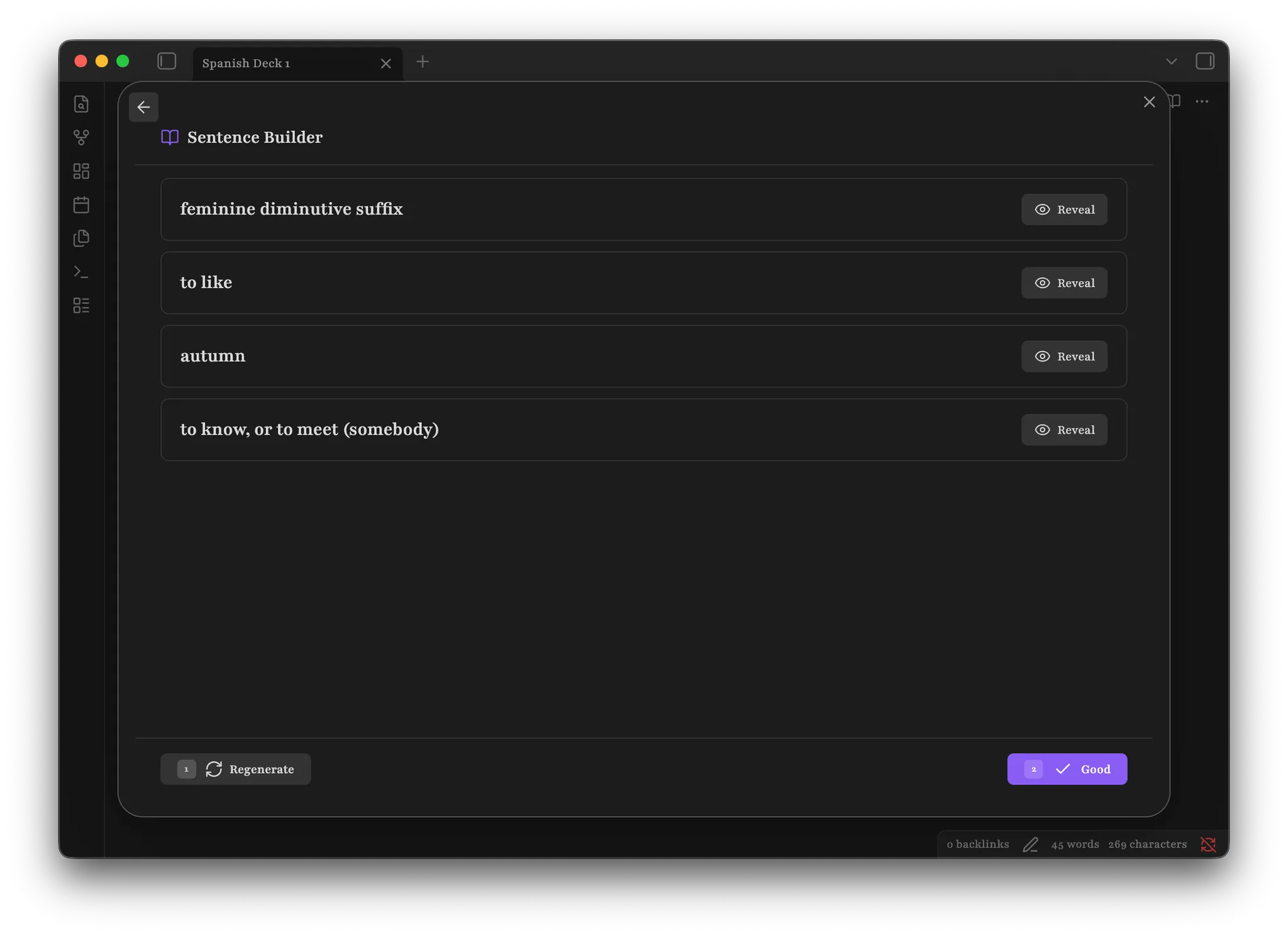 Euphoric Flashcards screenshot