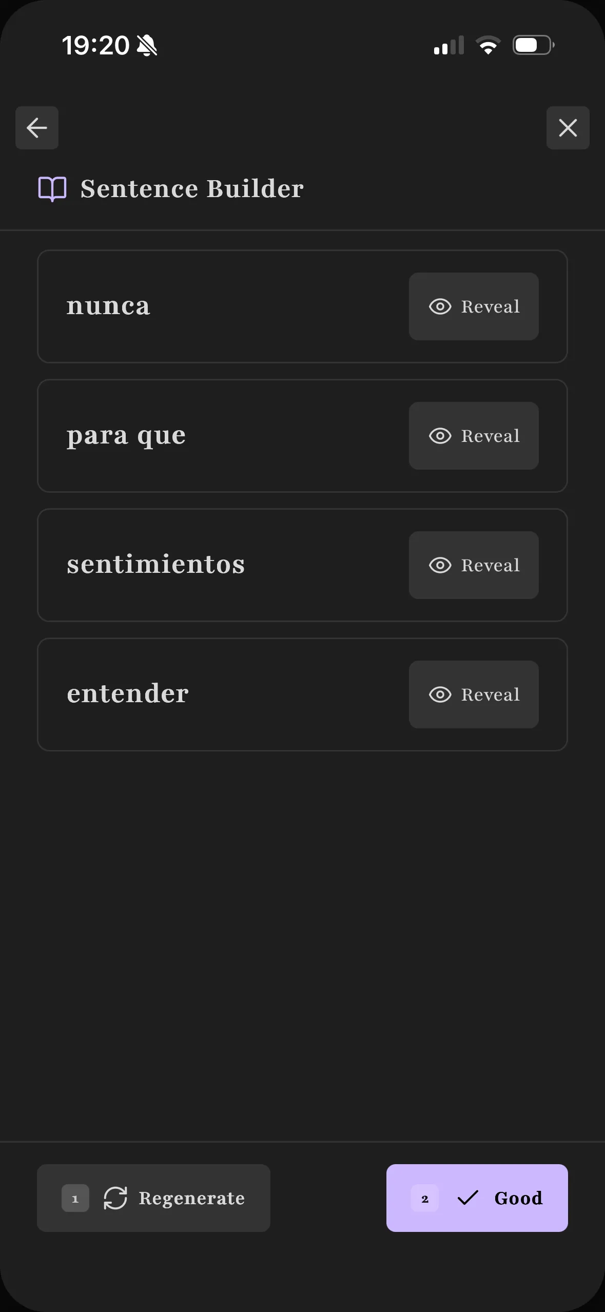 Euphoric Flashcards screenshot