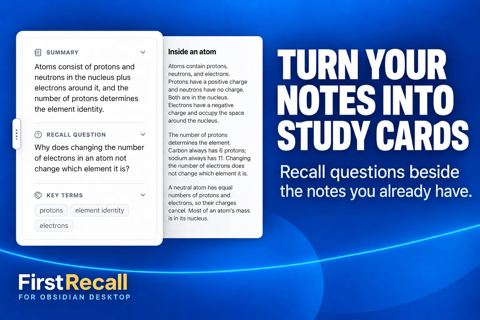 FirstRecall screenshot