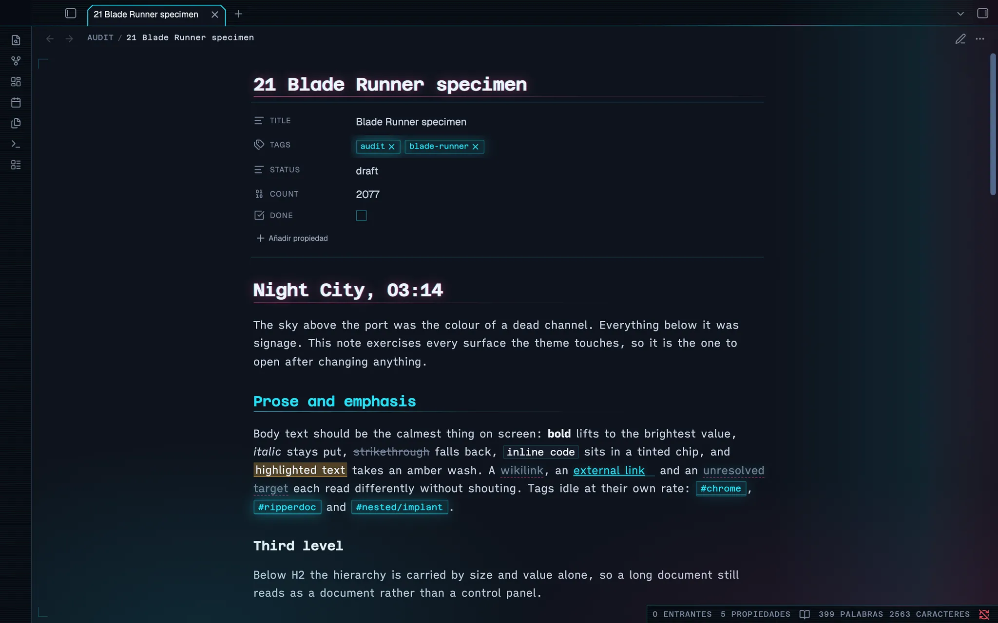 Blade Runner screenshot