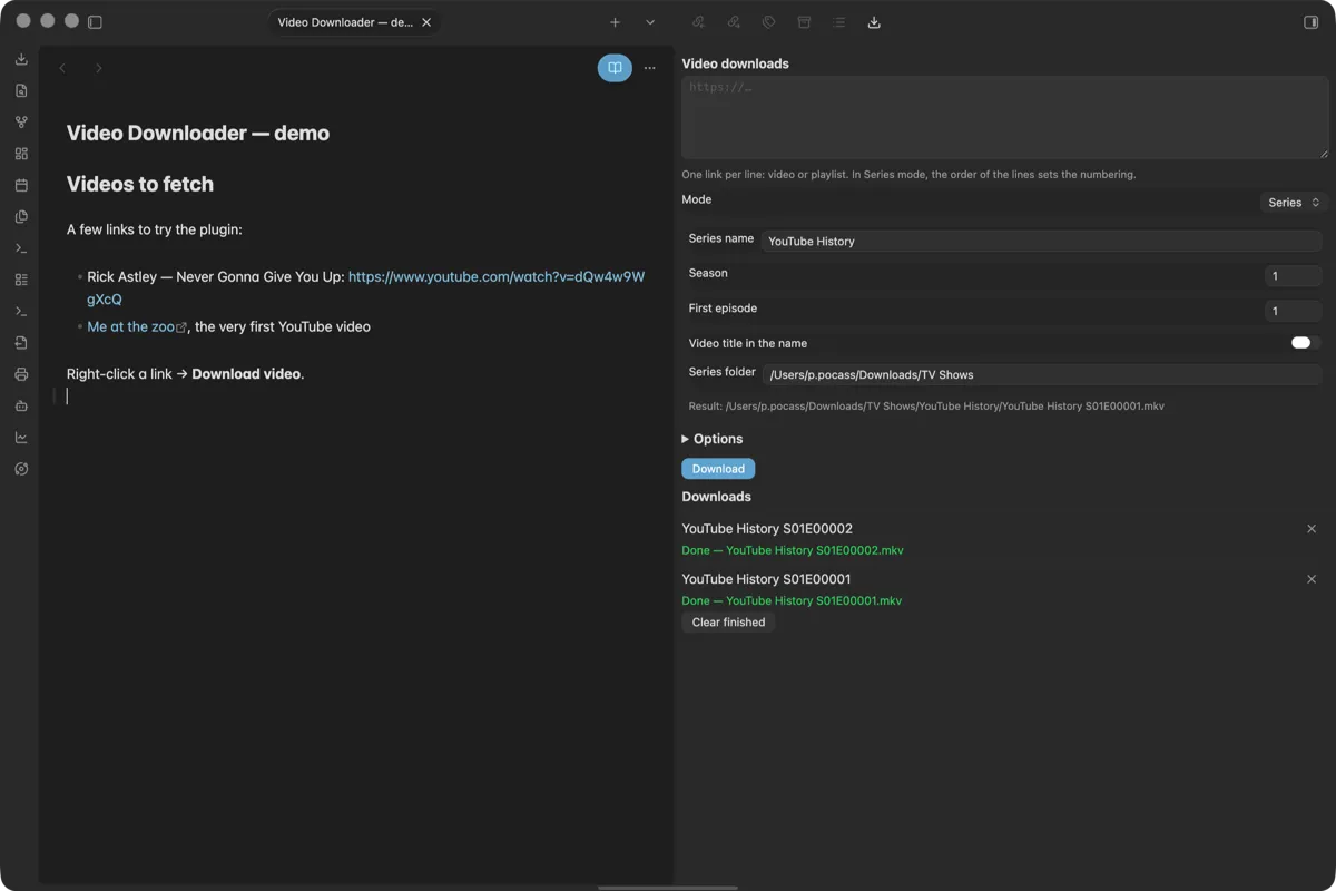 Video Downloader by Jexyllax screenshot