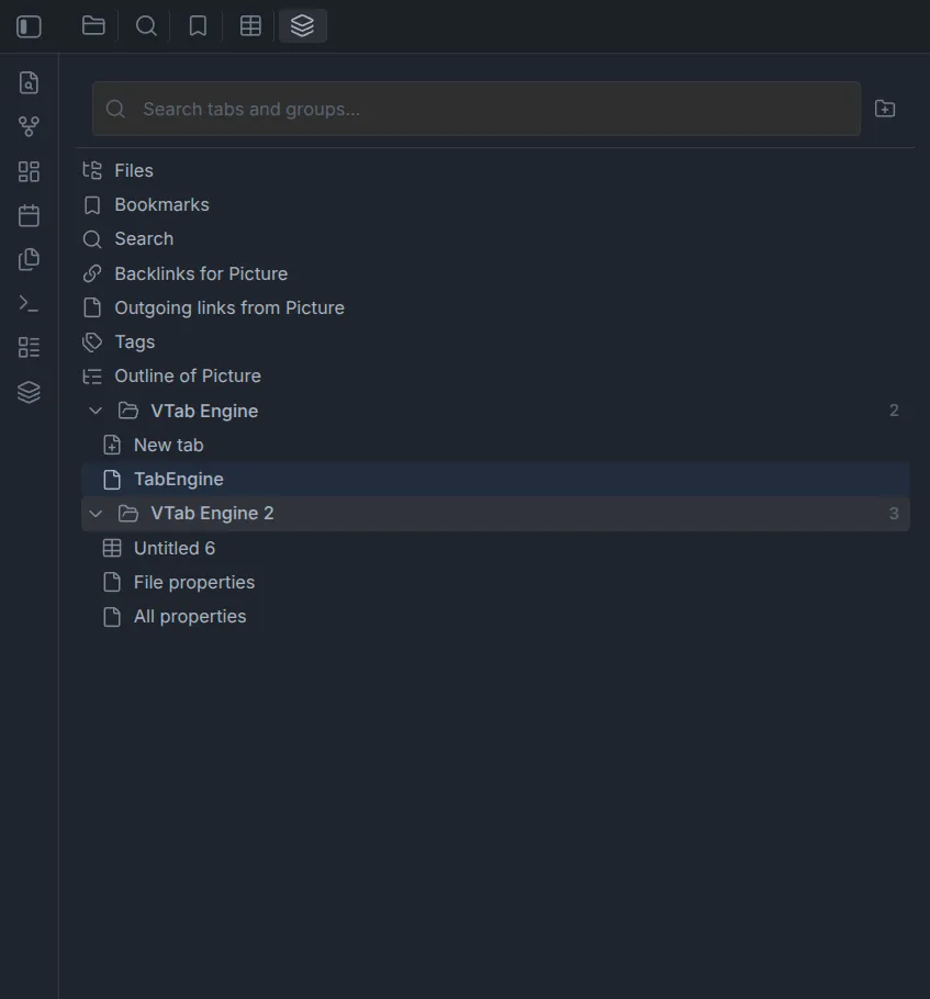 VTabs Engine screenshot