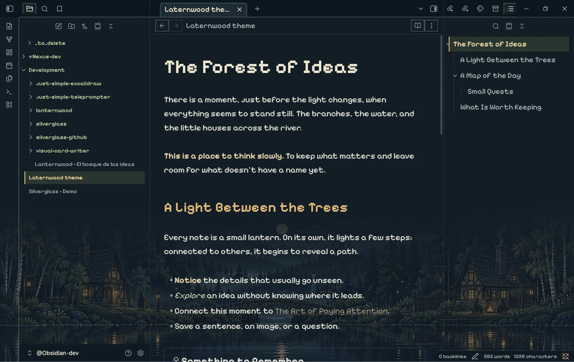 Lanternwood screenshot