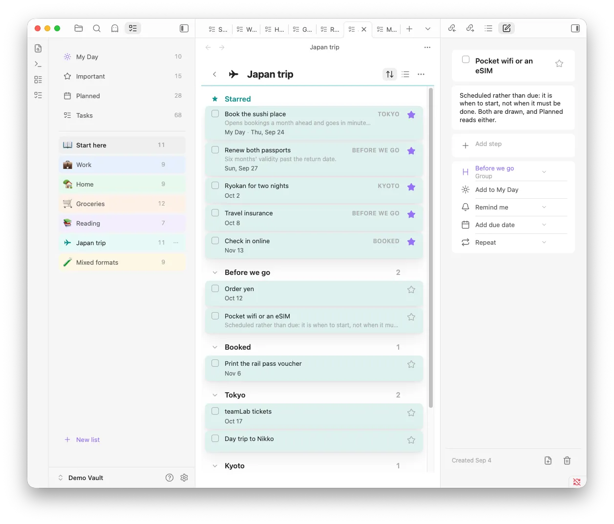 List Vibes screenshot