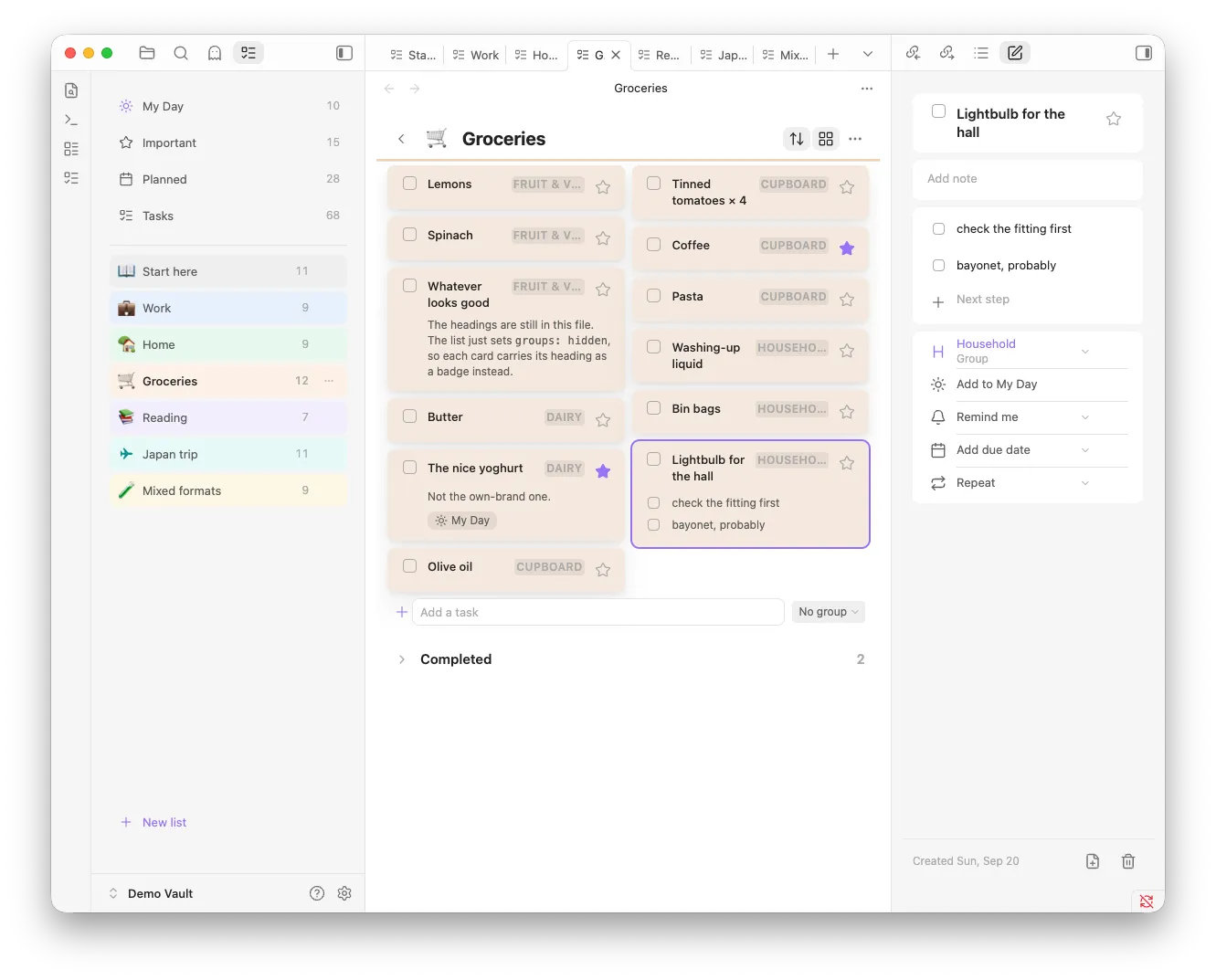 List Vibes screenshot