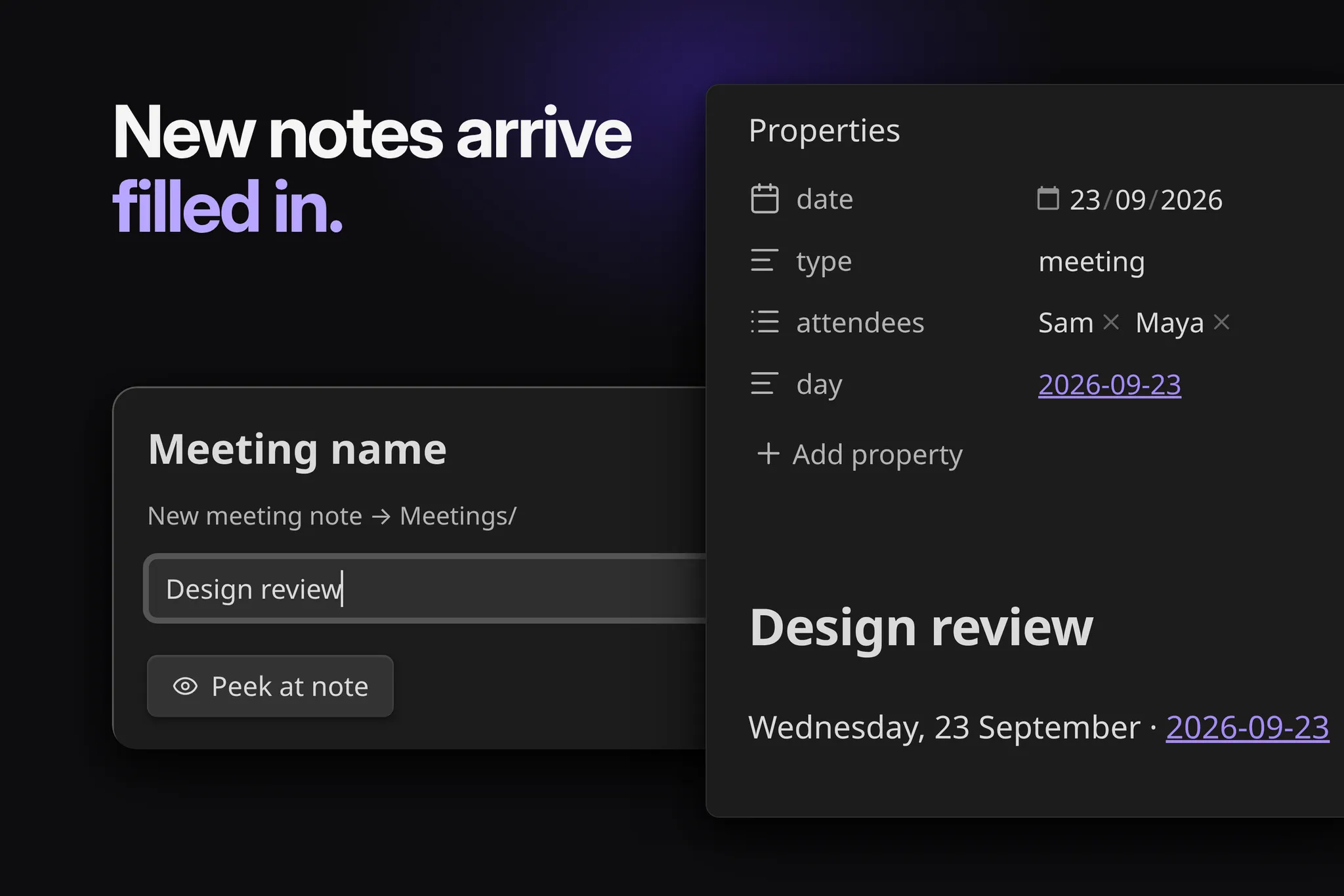 QuickAdd screenshot