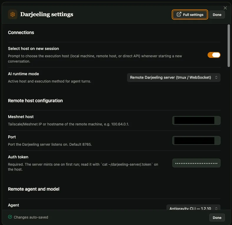 Darjeeling screenshot