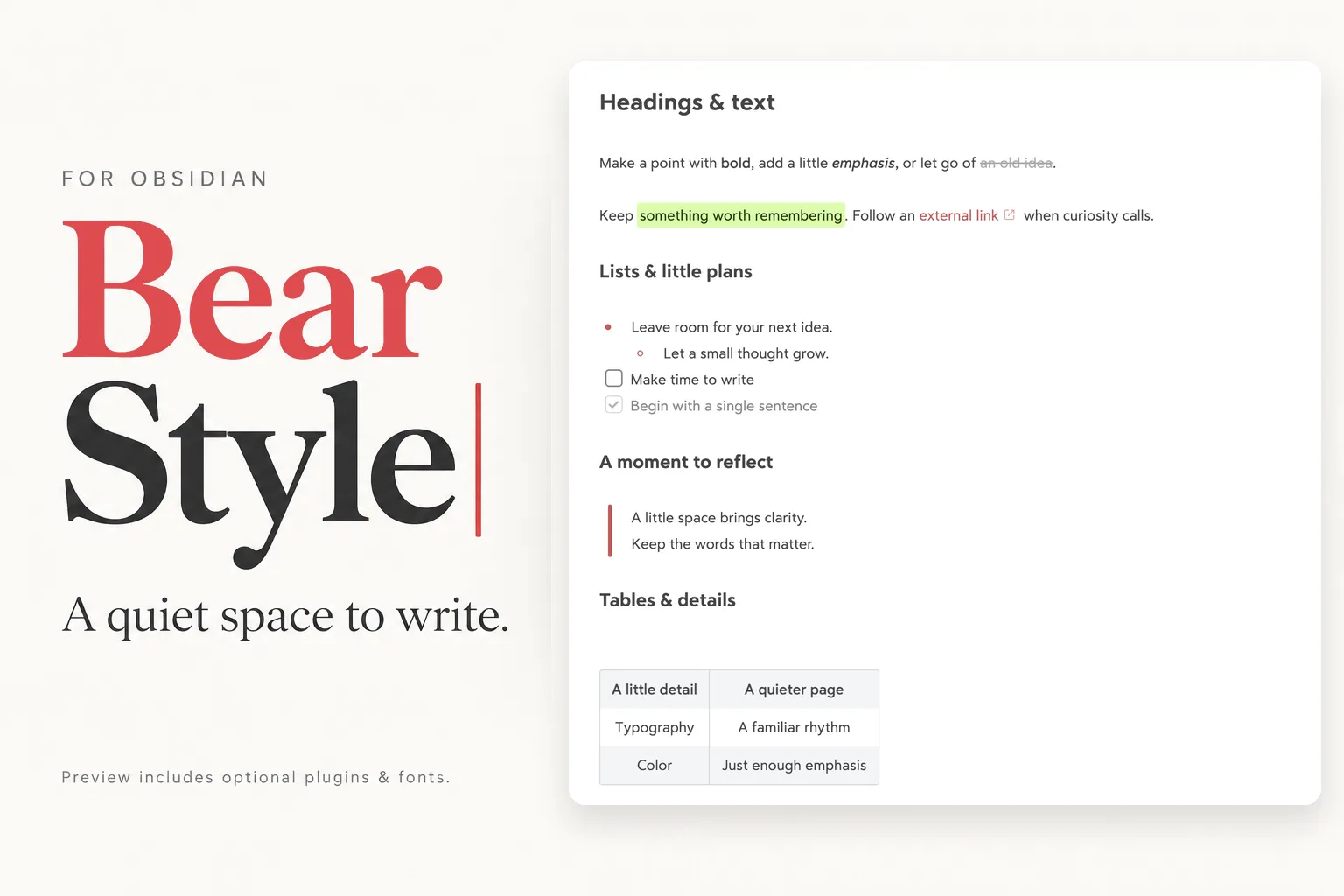 Bear Style screenshot