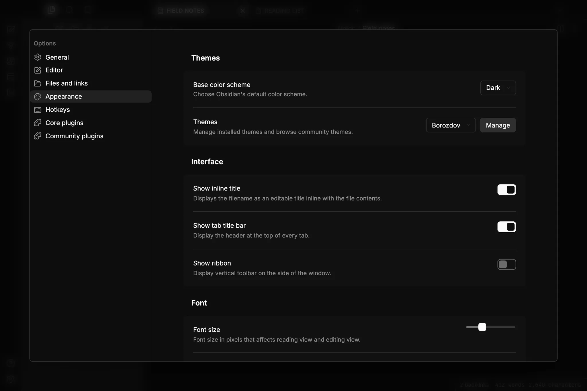 Borozdov screenshot