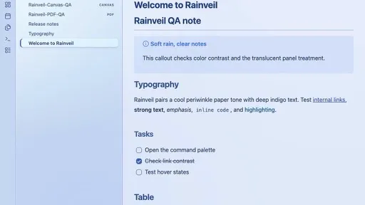 Rainveil screenshot
