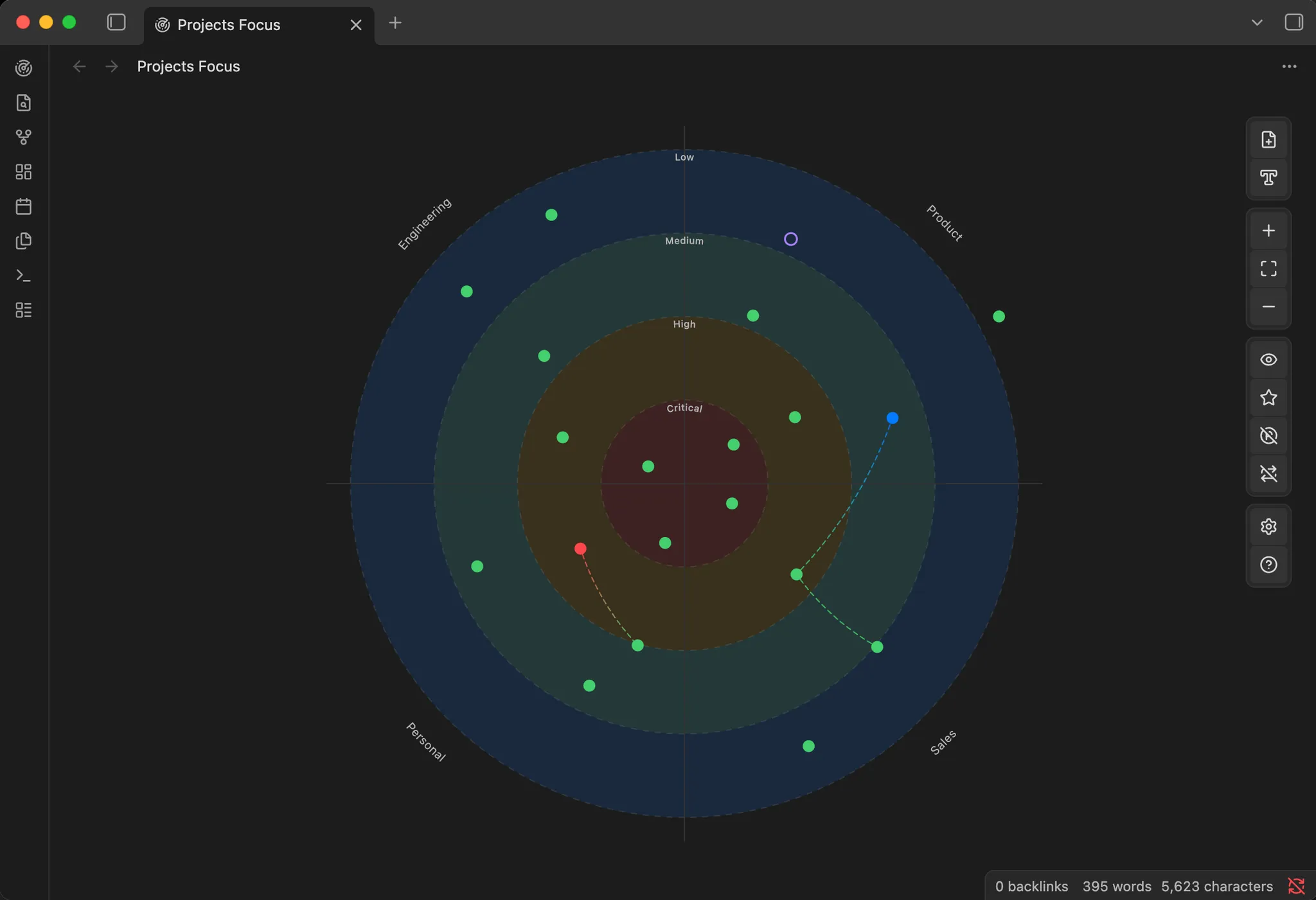 Radar screenshot