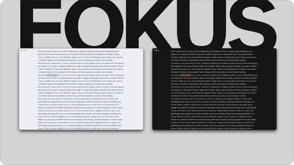 Fokus Window Mode screenshot