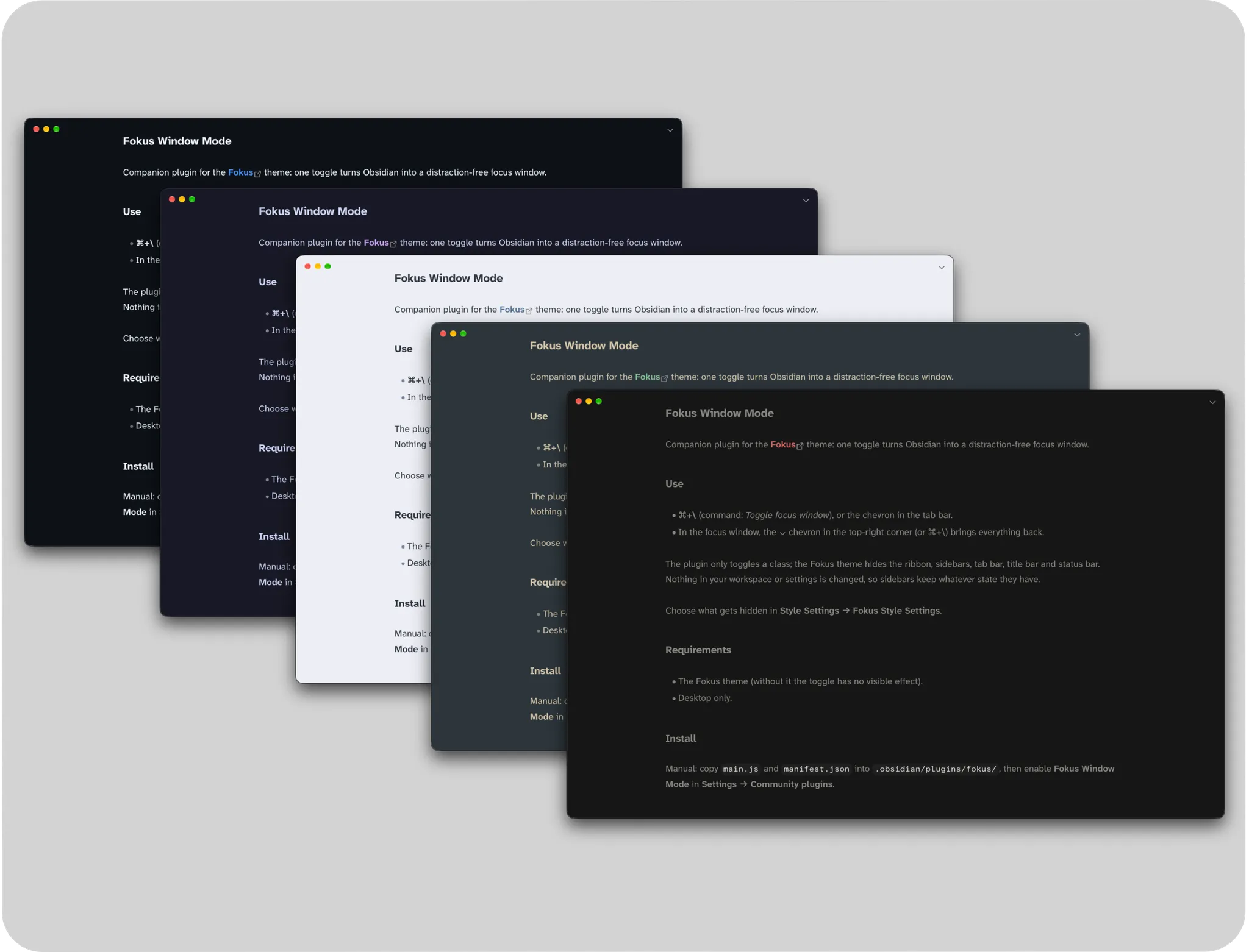 Fokus Window Mode screenshot