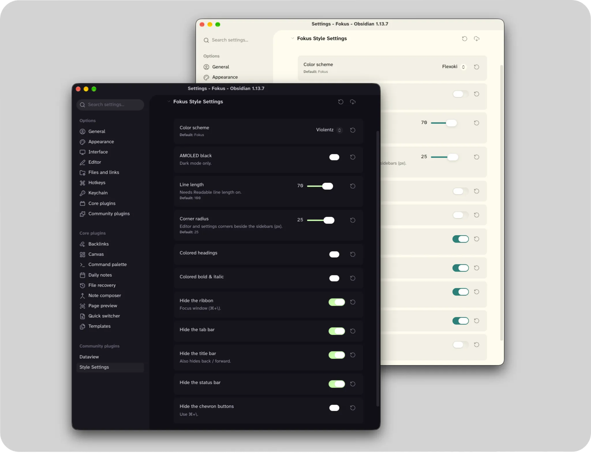 Fokus Window Mode screenshot