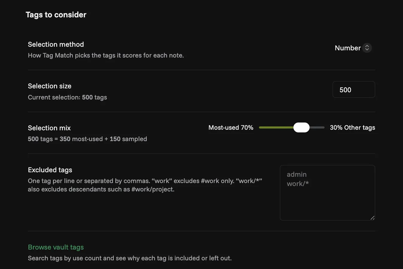 Tag Match screenshot