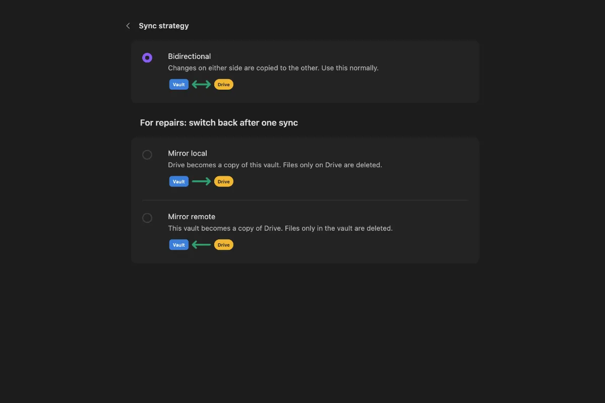 Drive Bridge screenshot