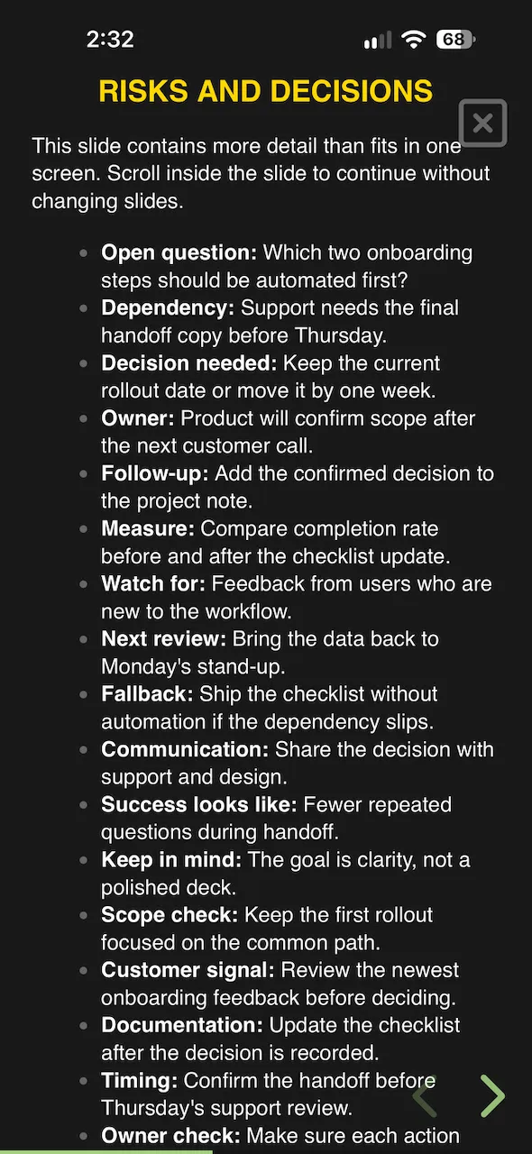 Snap Slides screenshot