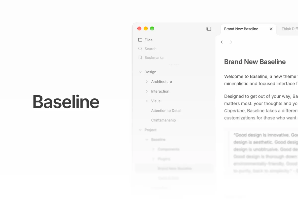 Baseline screenshot