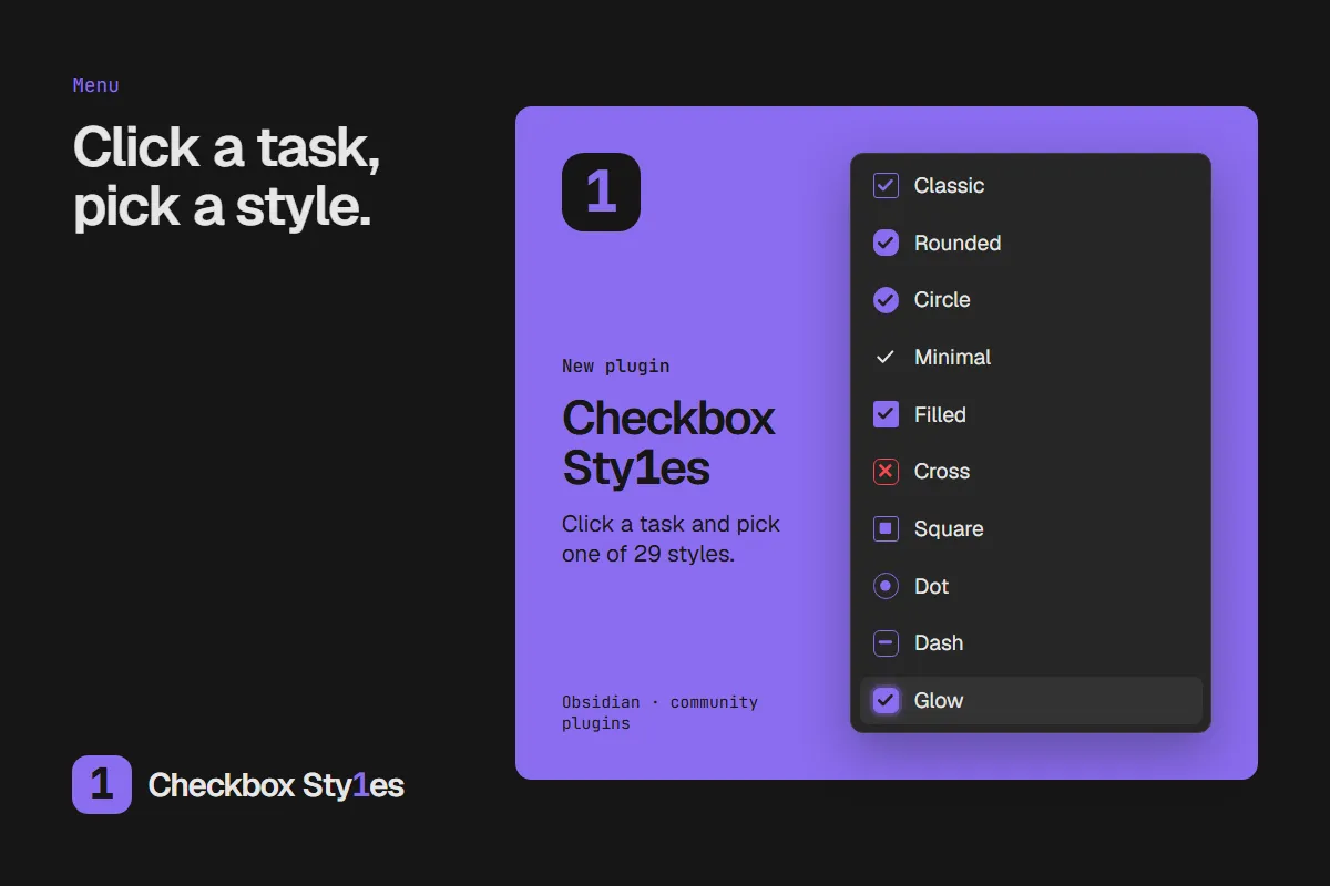 Checkbox Sty1es screenshot