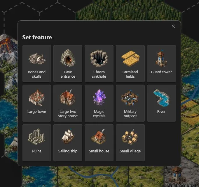 VPA HexCrawl screenshot