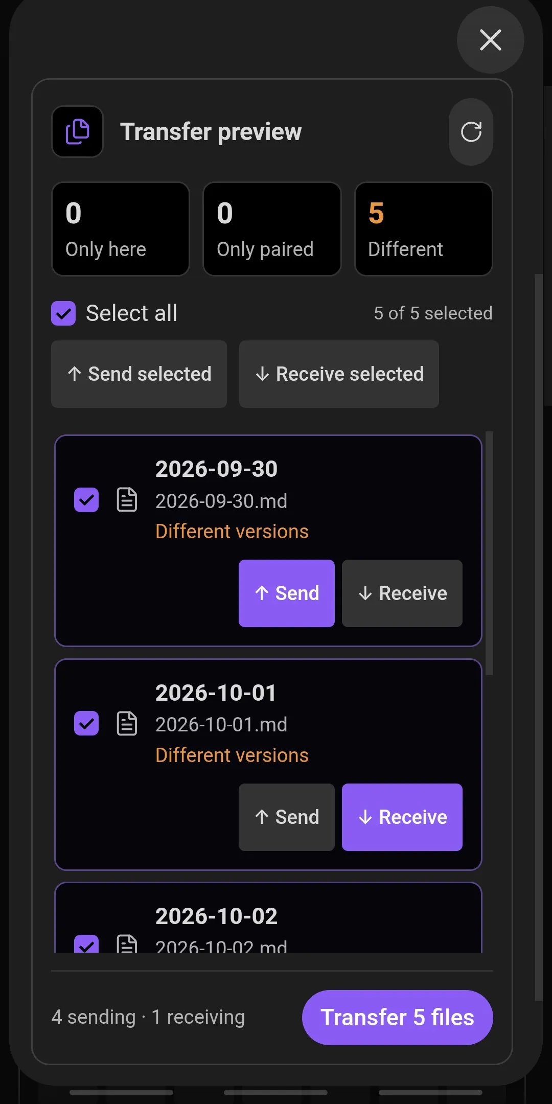 Temperans Habits screenshot