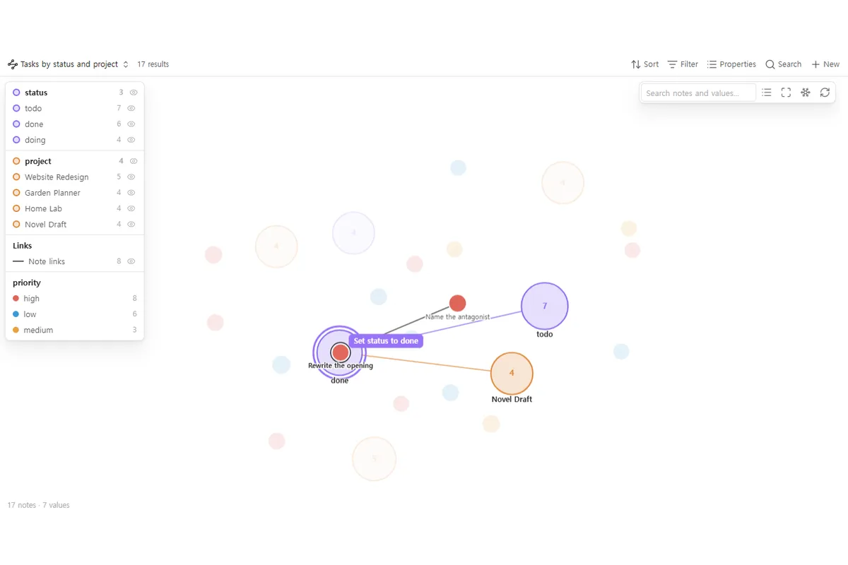 Tag Graph screenshot