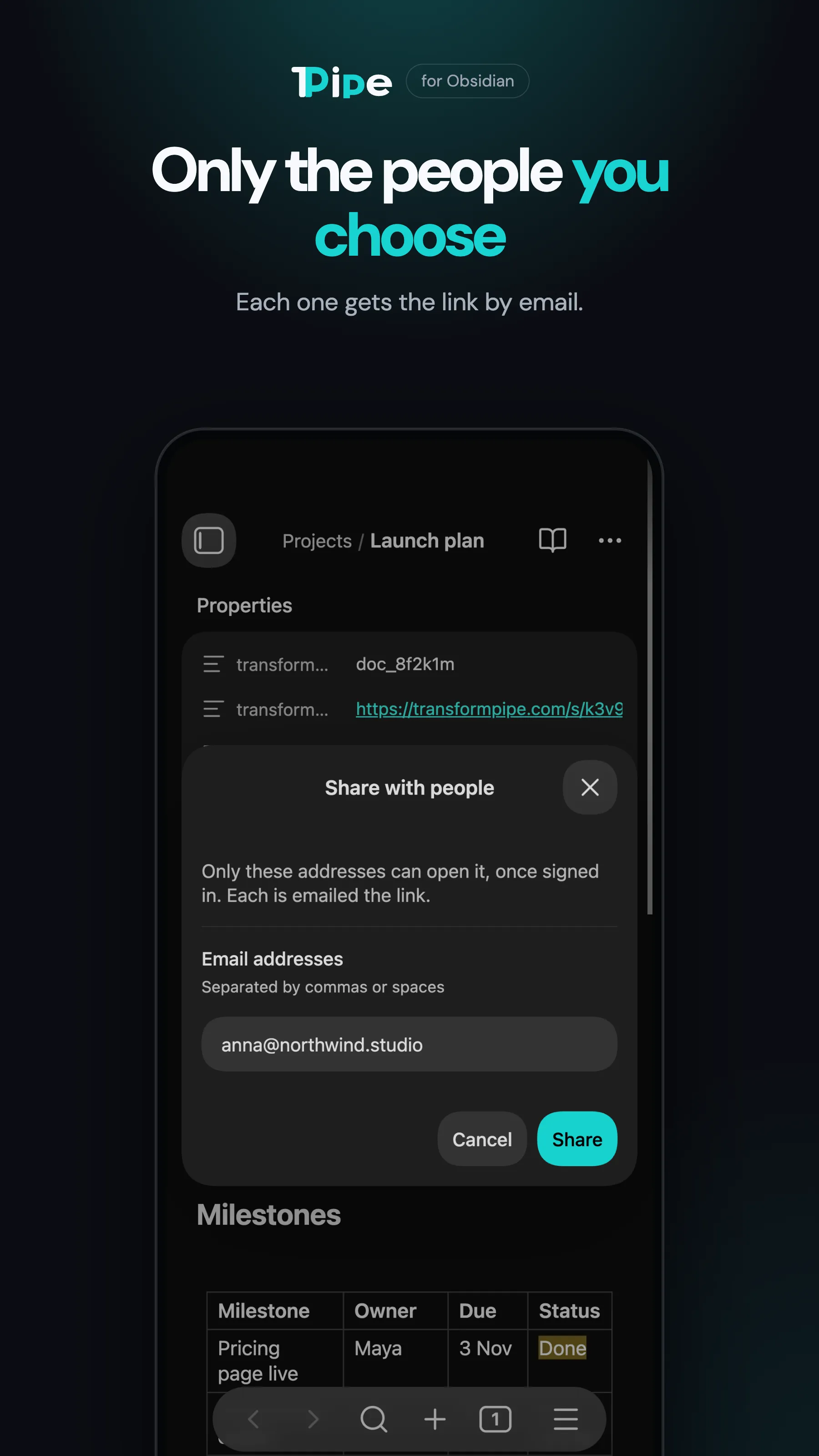 TransformPipe screenshot