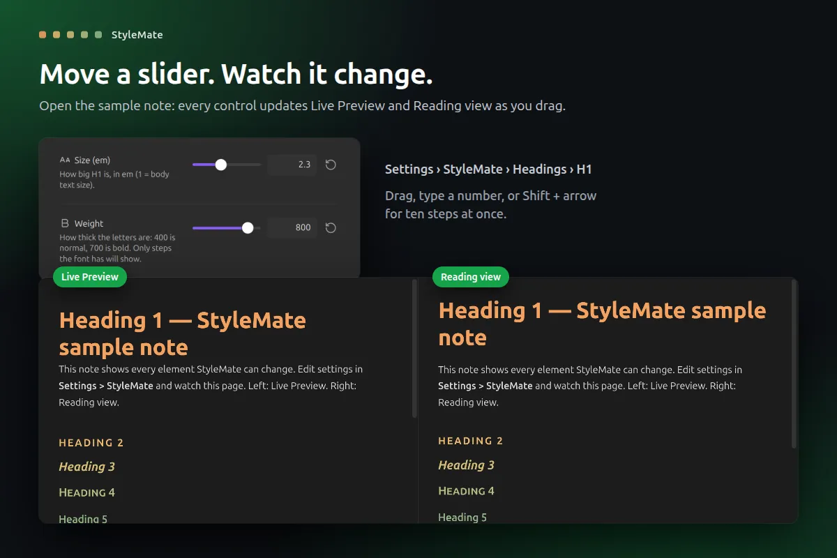 StyleMate screenshot