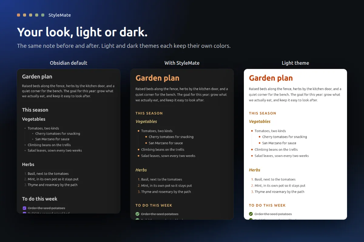StyleMate screenshot