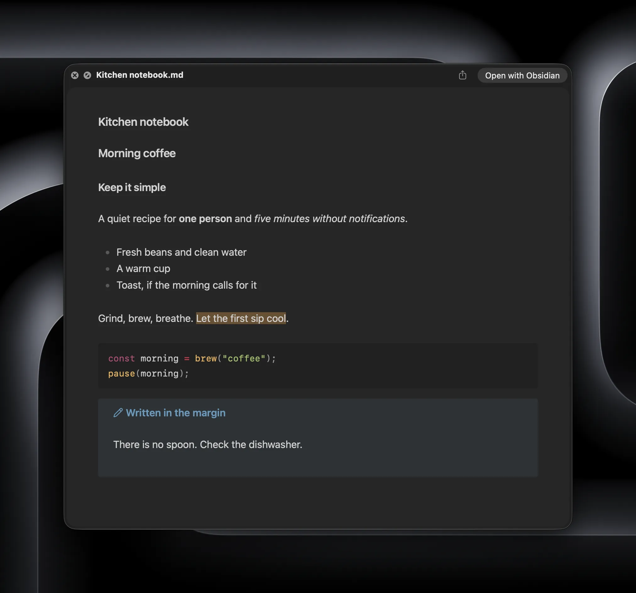 QuickCss screenshot