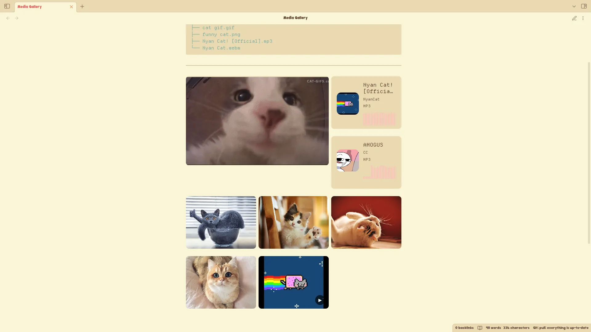 Media Gallery screenshot