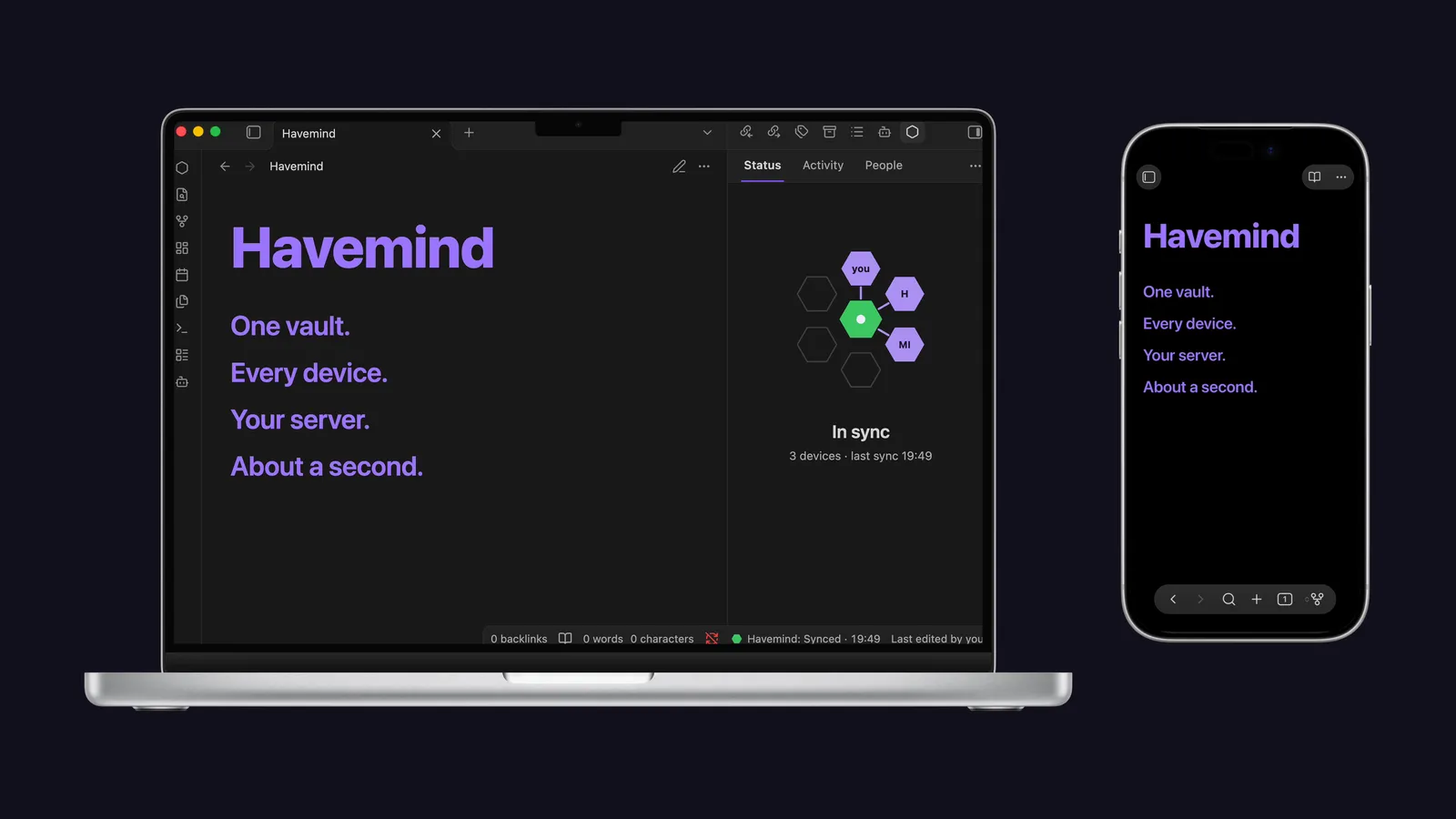 Havemind screenshot