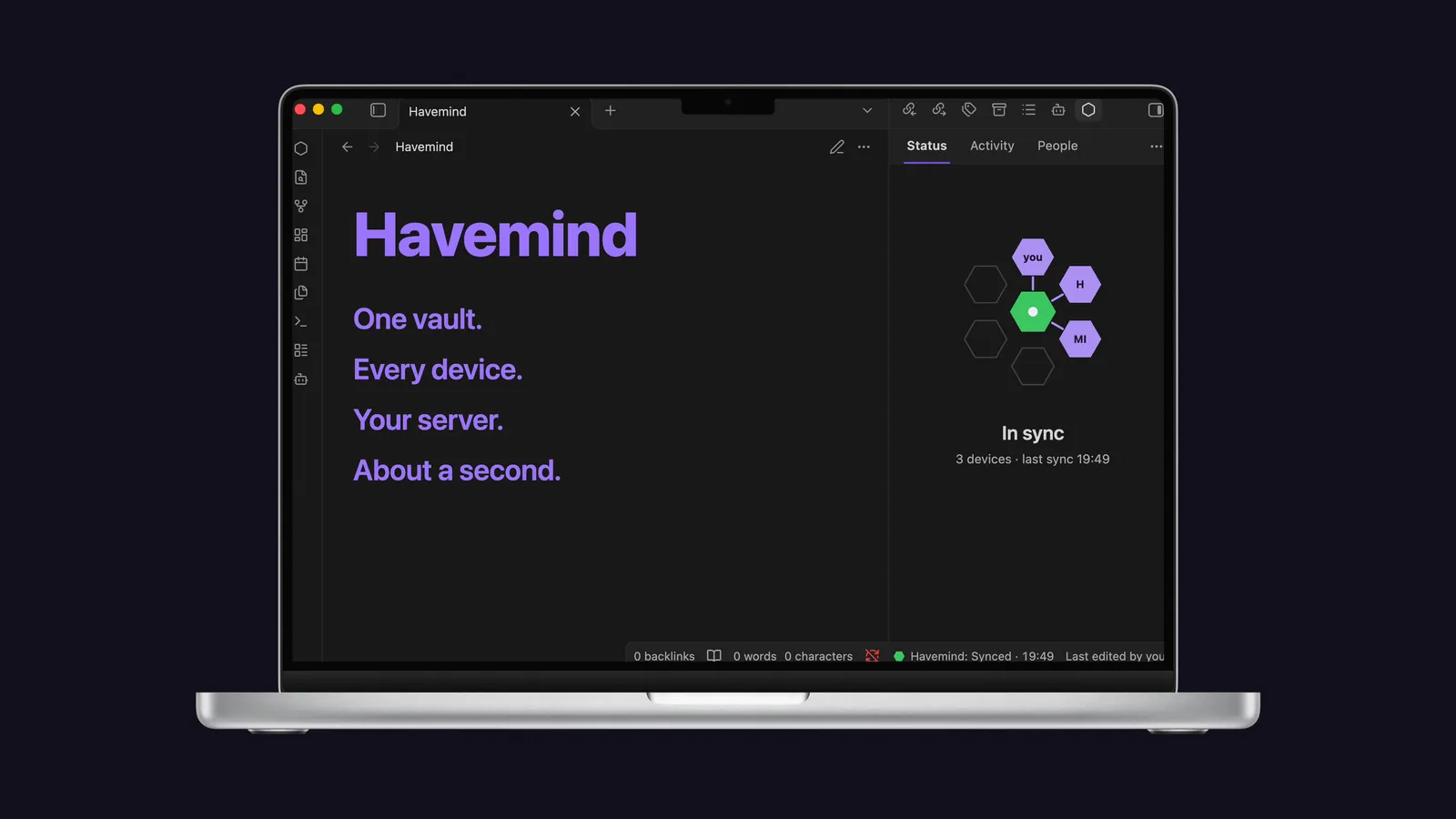 Havemind screenshot