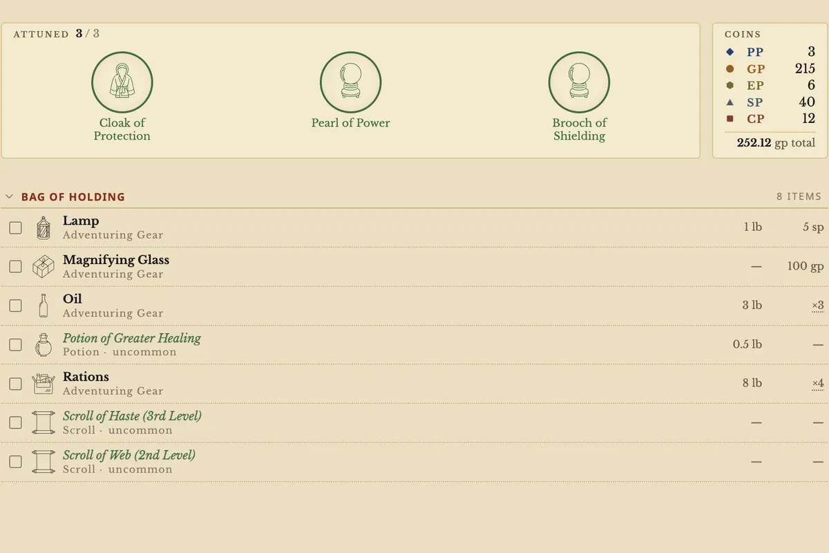 Archivist GG screenshot