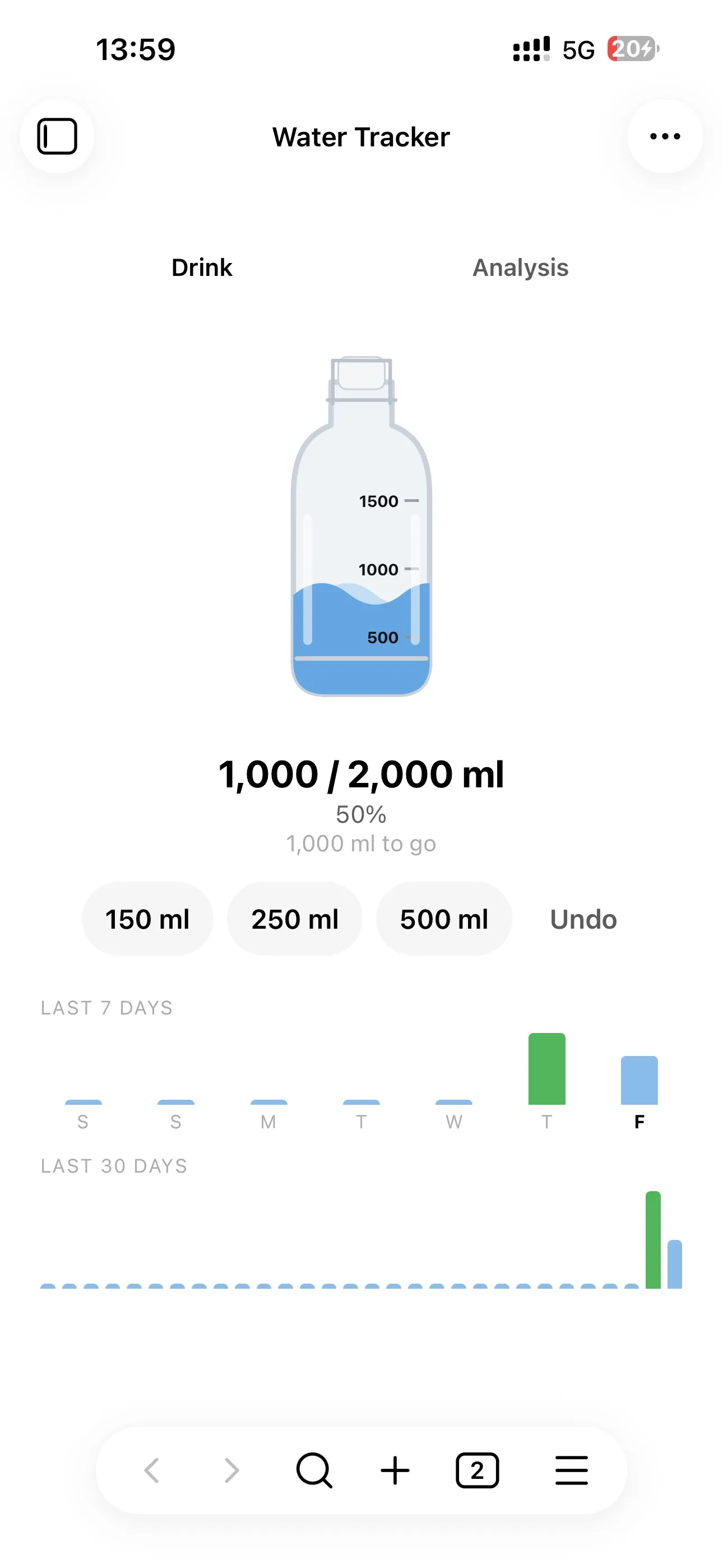 Banshan Water Tracker screenshot