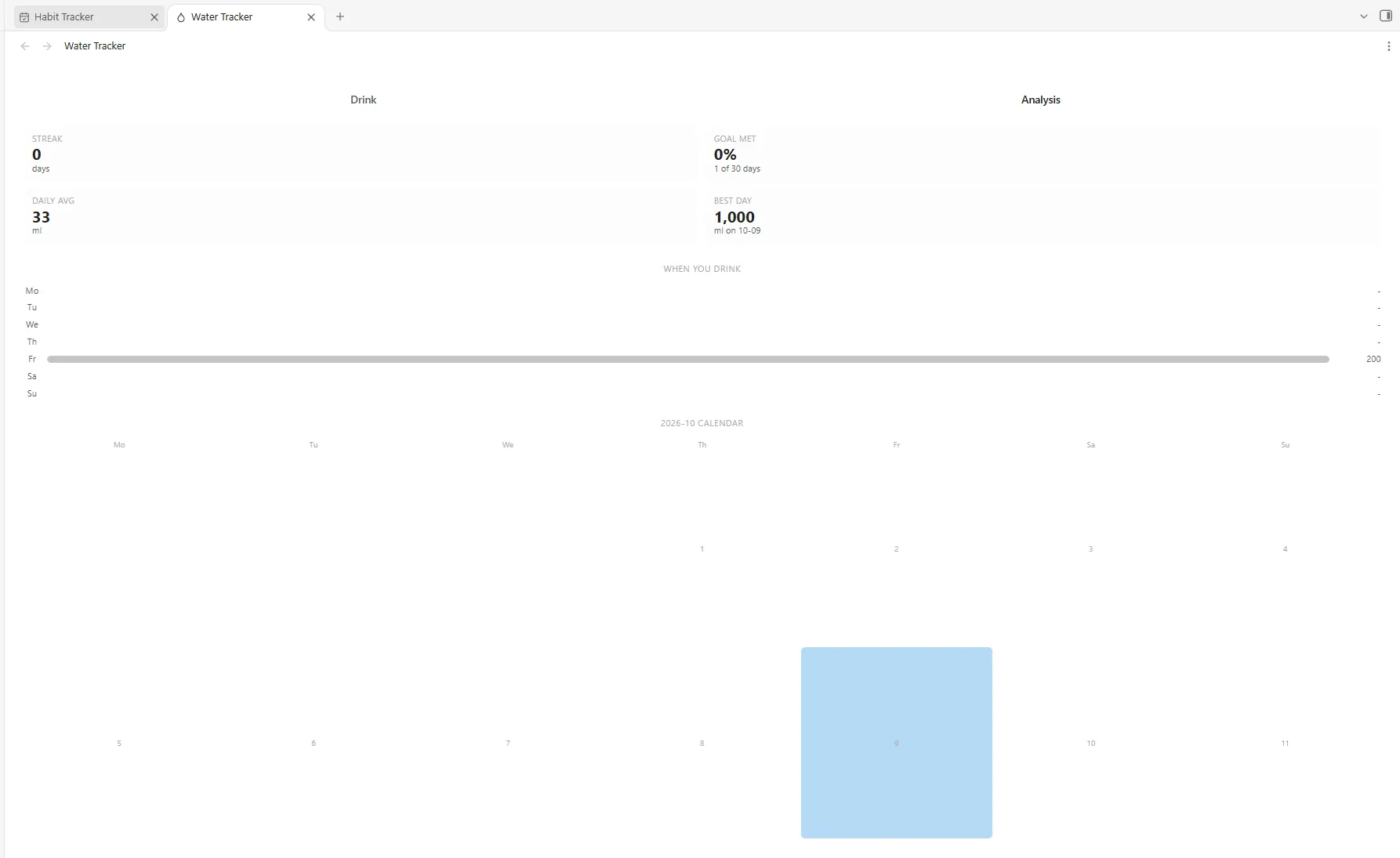 Banshan Water Tracker screenshot