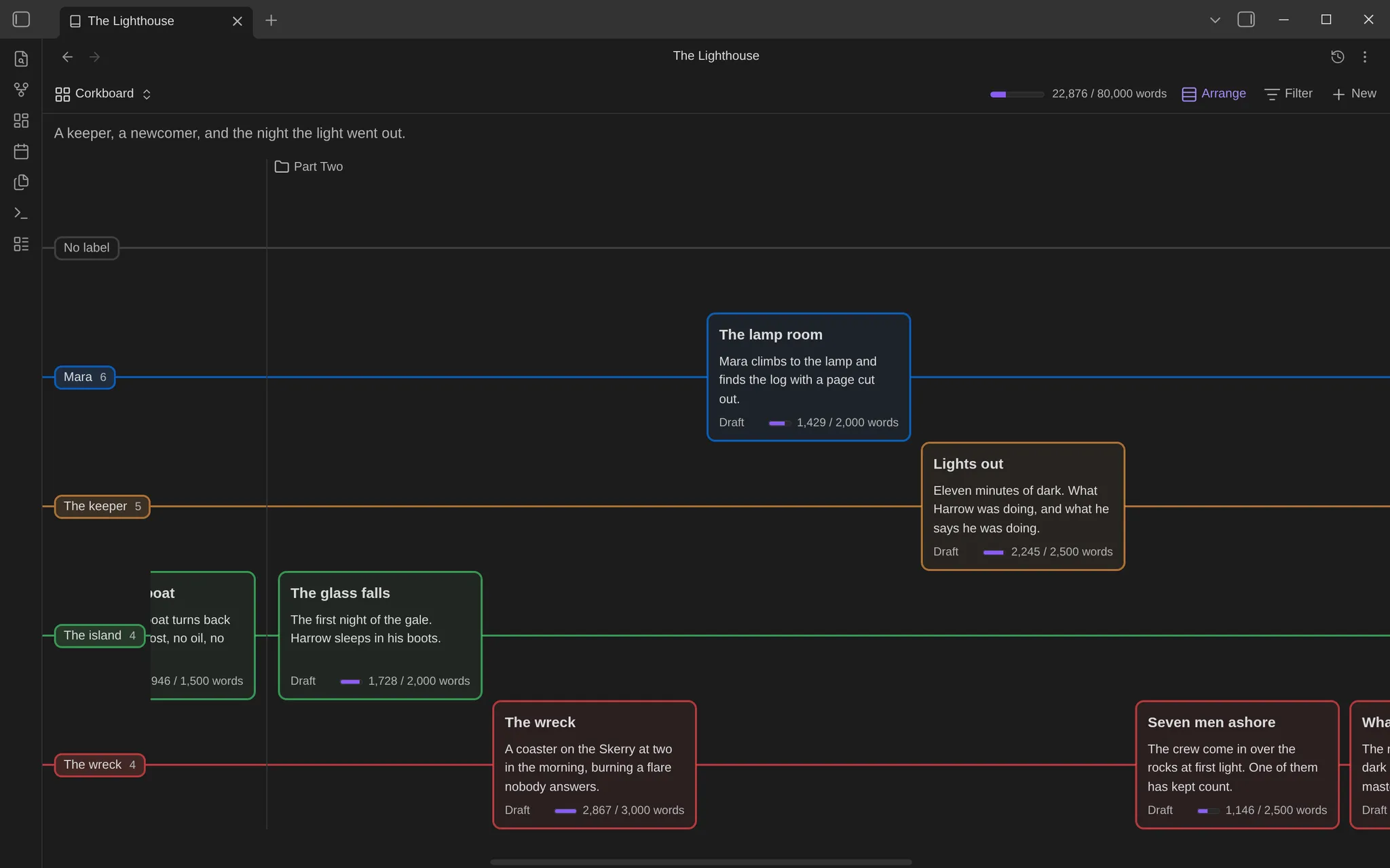 Binders screenshot