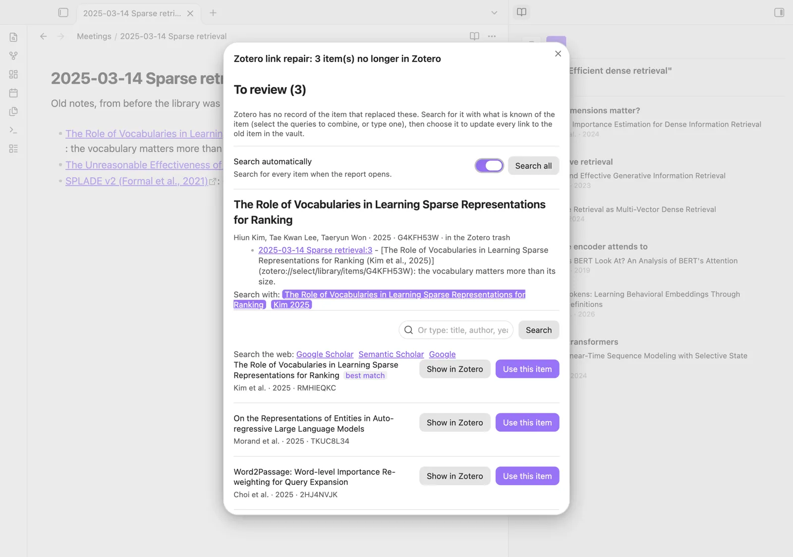 Zotero Annotations screenshot