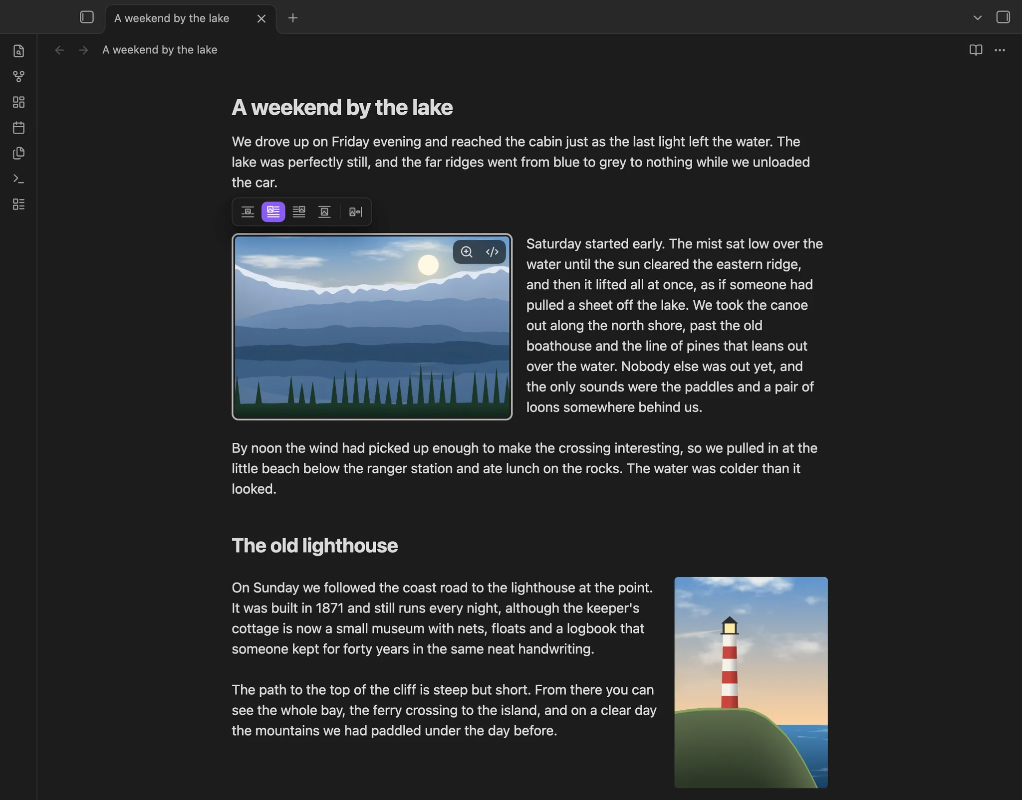 Image Text Wrap screenshot