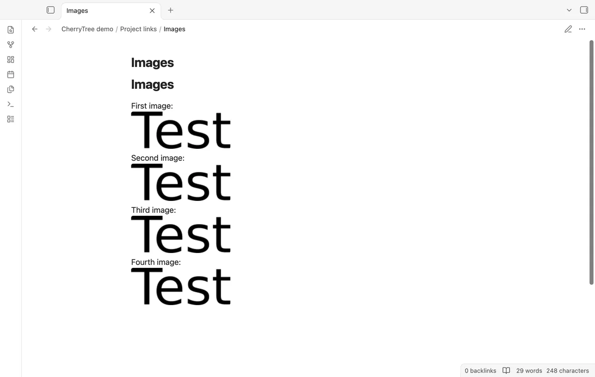 CherryTree Import screenshot