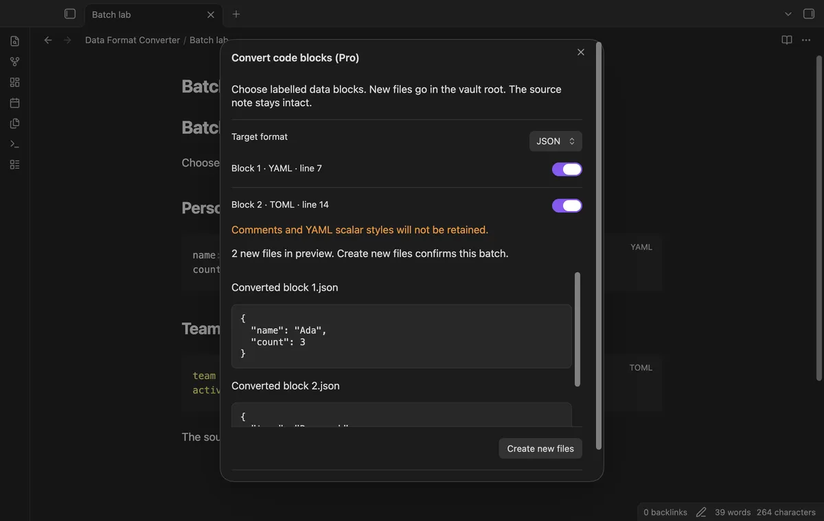 Data Format Converter screenshot