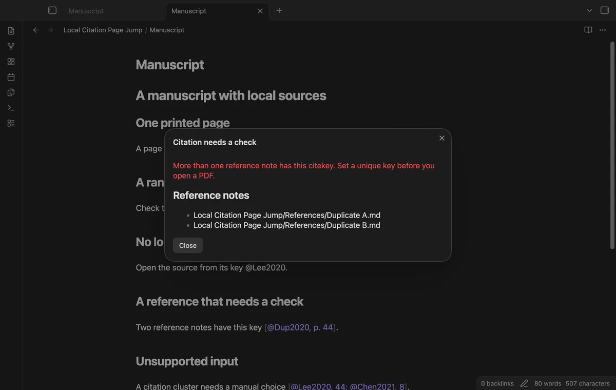 Local Citation Page Jump screenshot
