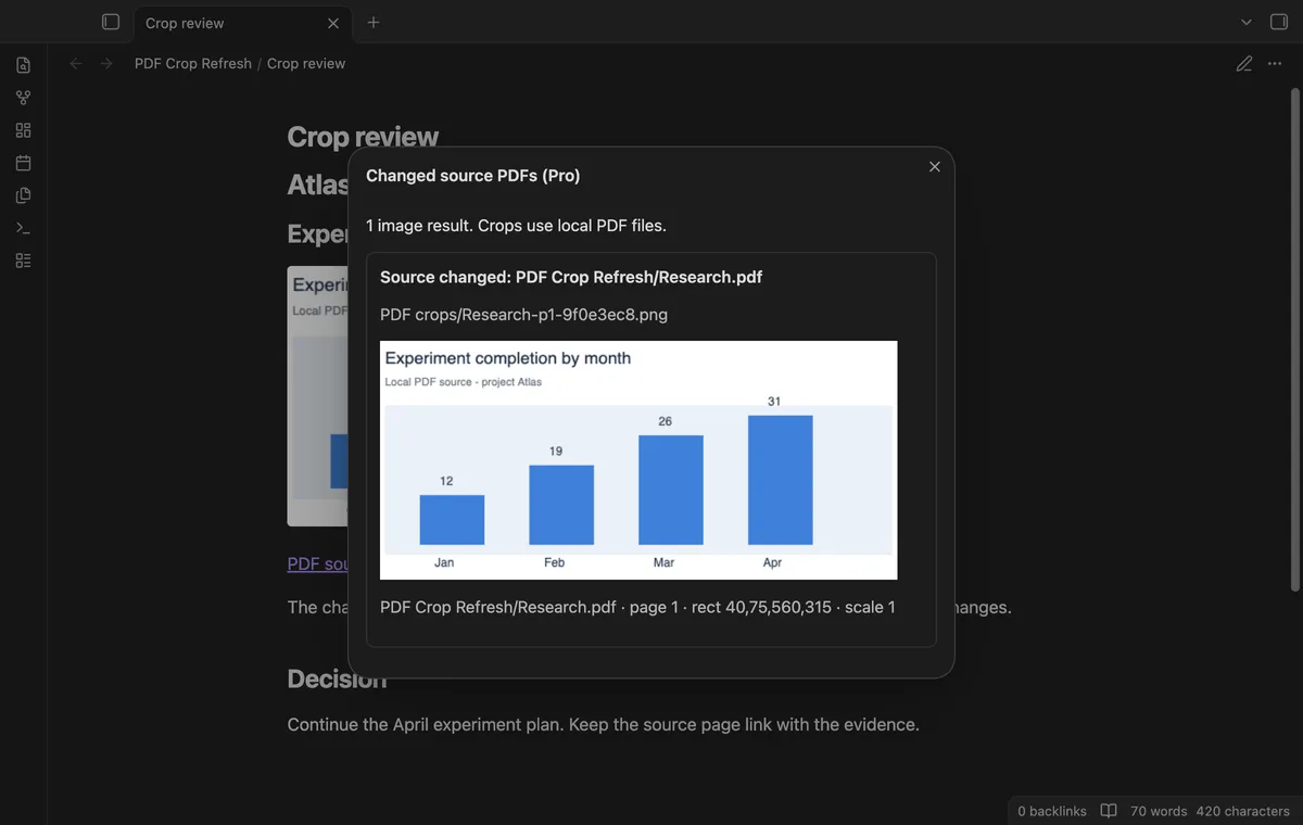 PDF Crop Refresh screenshot