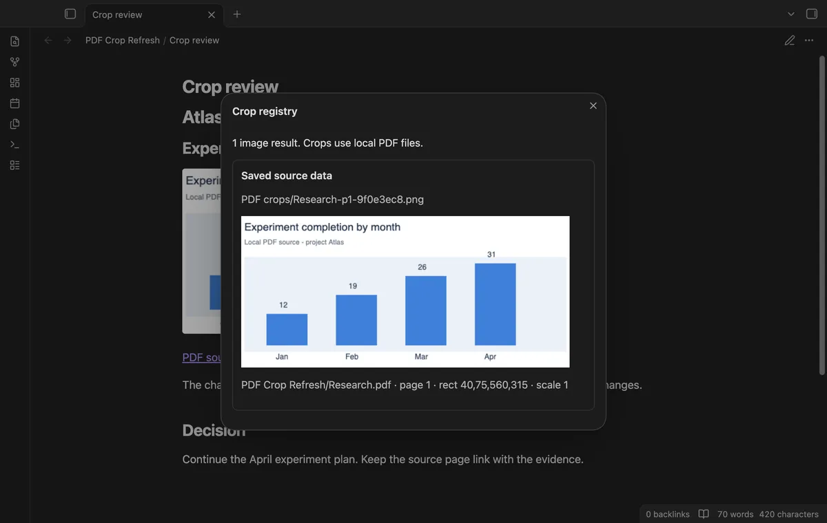 PDF Crop Refresh screenshot