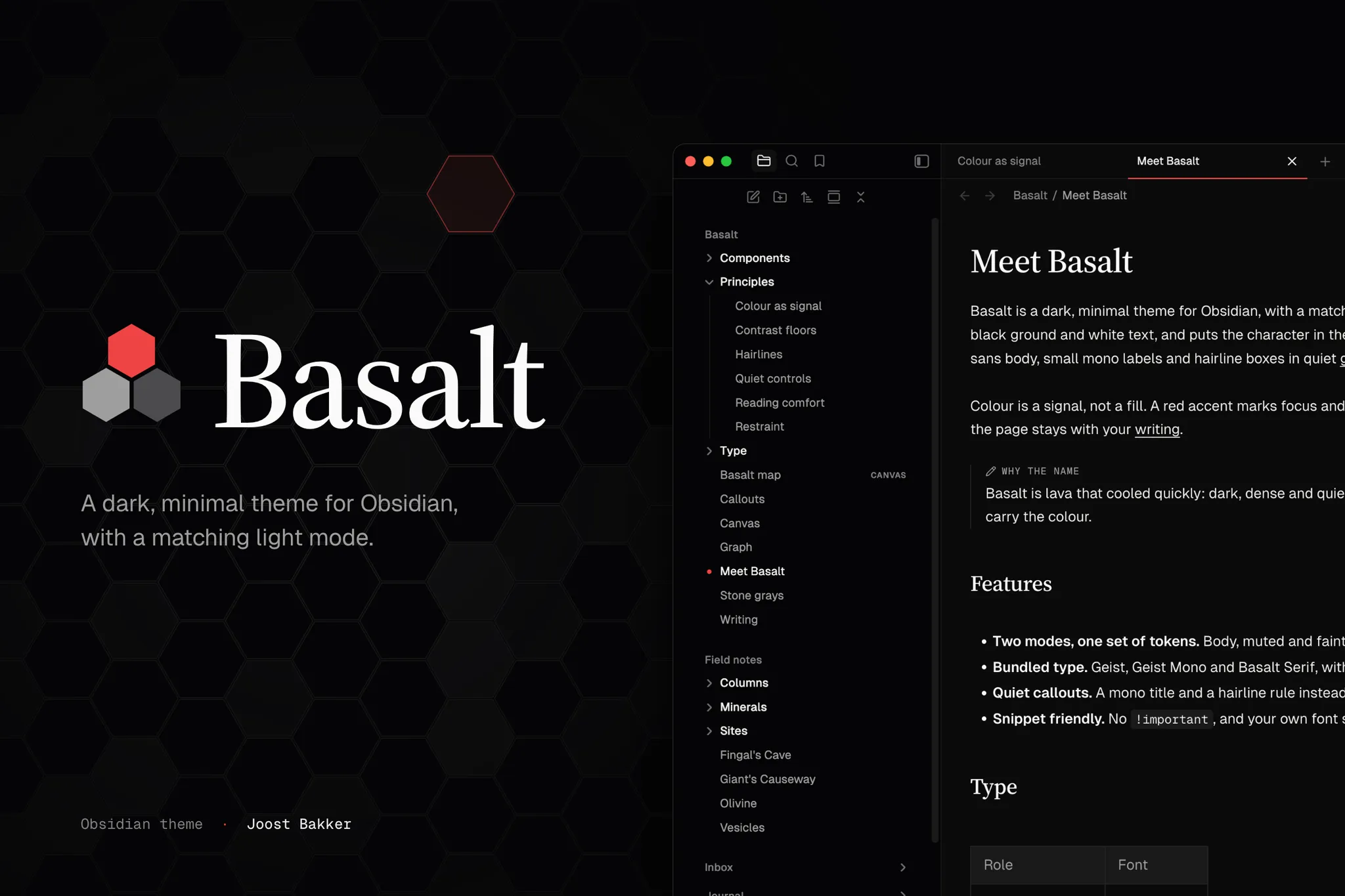 Basalt screenshot