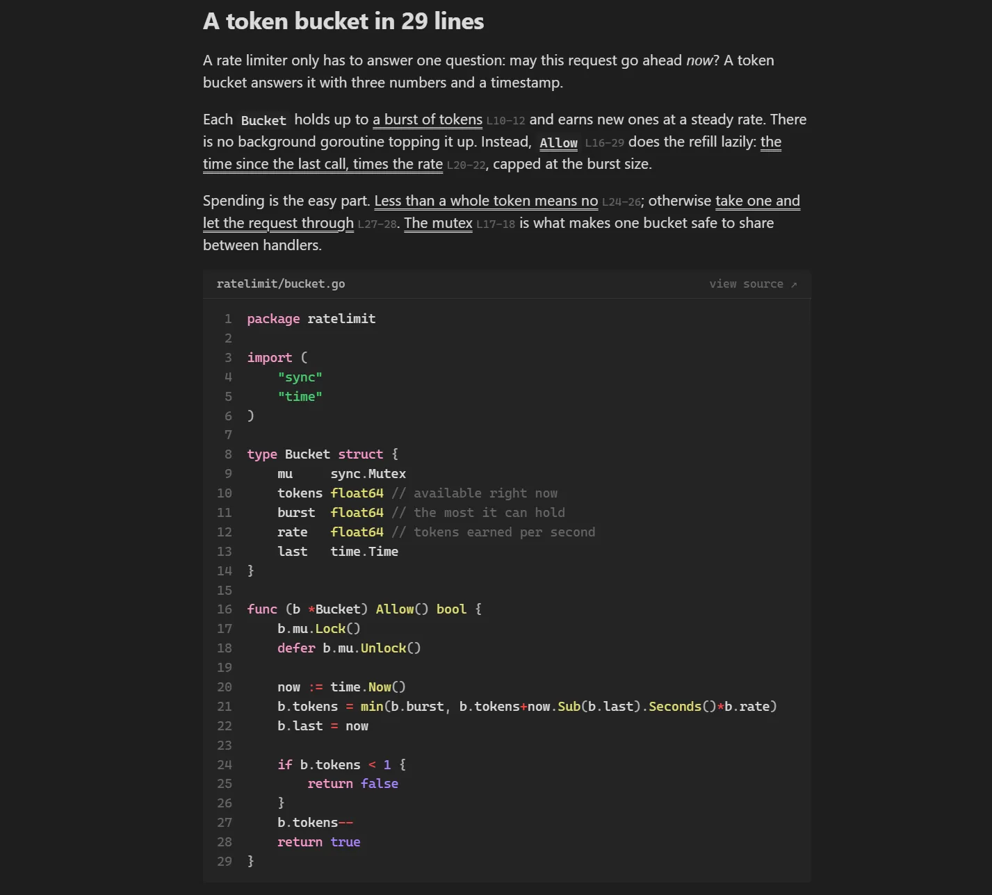 Code References screenshot